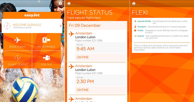Low Cost Airlines that offer Mobile Phone Apps